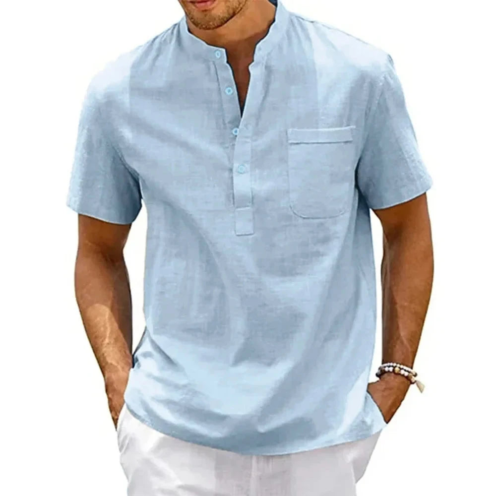 Casual Men's Beach Shirt