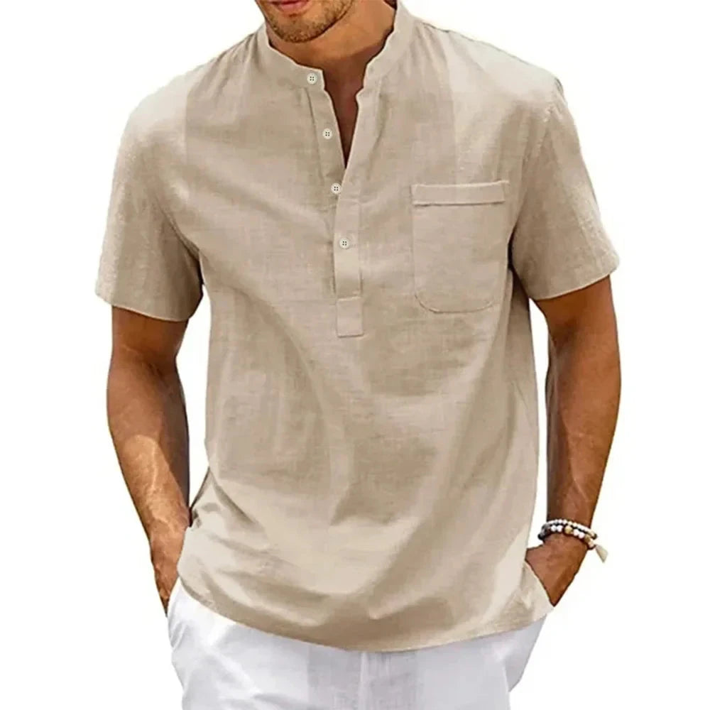 Casual Men's Beach Shirt